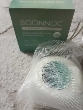 순녹 아쿠아 클렌징바 — 5점을 준 리뷰어가 2019년 3월 올린 사용 사진
