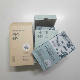 착한습관 귀리쉐이크와 서리태쉐이크 — 5점을 준 리뷰어가 2018년 8월 올린 사용 사진