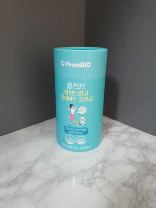 홍쓰다스 다이어트유산균, 체지방감소와 장건강개선 — 4점을 준 리뷰어가 2019년 8월 올린 사용 사진