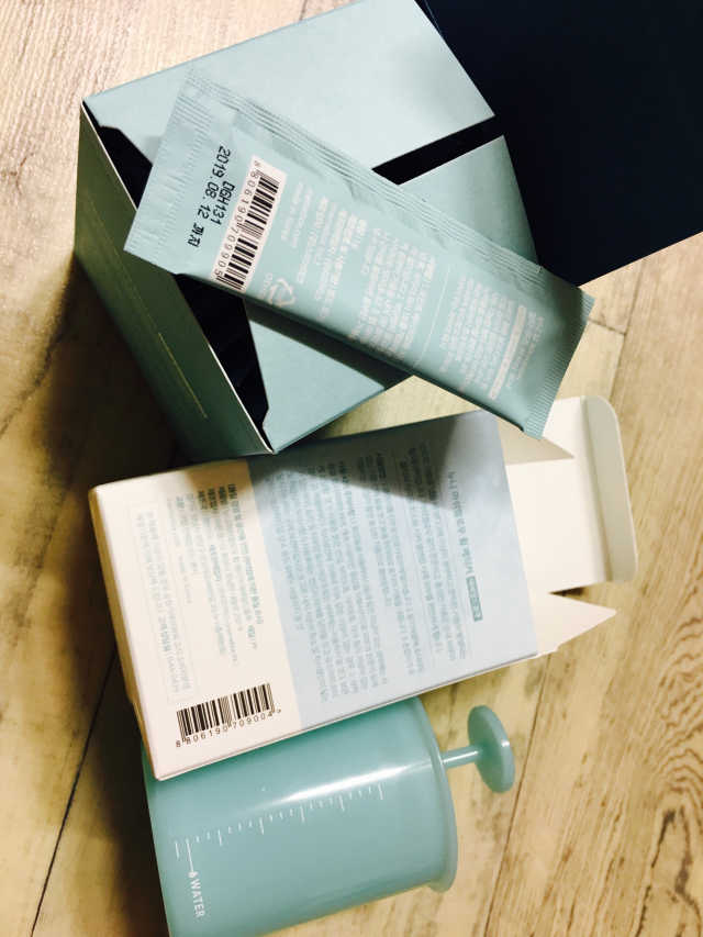 딥워터테라피 멀티유즈 파우더워시&휩메이커 리뷰 사진