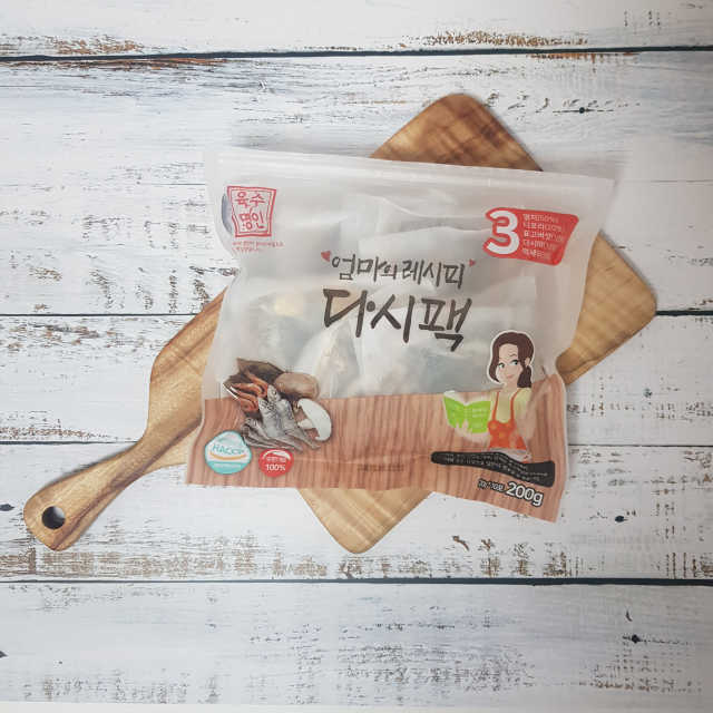 육수명인 엄마의 레시피 다시팩 3종 리뷰 사진