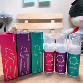 폼글 I foamgle [폼글] 거품가글 50ml 3종 - 민트, 라벤더, 라즈베리 — 4점을 준 리뷰어가 2019년 12월 올린 사용 사진