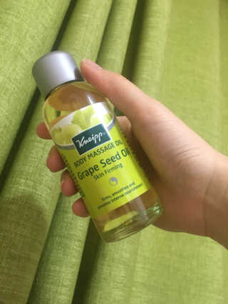 [크나이프] 그레이프씨드 슬리밍 마사지오일 100ml — 4점을 준 리뷰어가 2019년 8월 올린 사용 사진