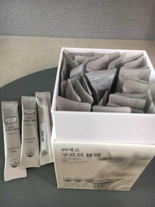 [하우투잇] 뤼에르 쿠르브 블랙 10ml x 30포 총 300ml — 3.5점을 준 리뷰어가 2020년 3월 올린 사용 사진