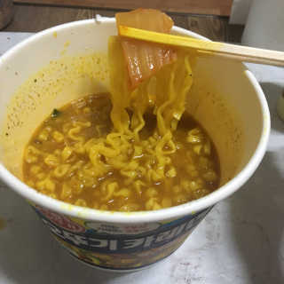 오뚜기카레면 2차 모집 — 5점을 준 리뷰어가 2019년 2월 올린 사용 사진