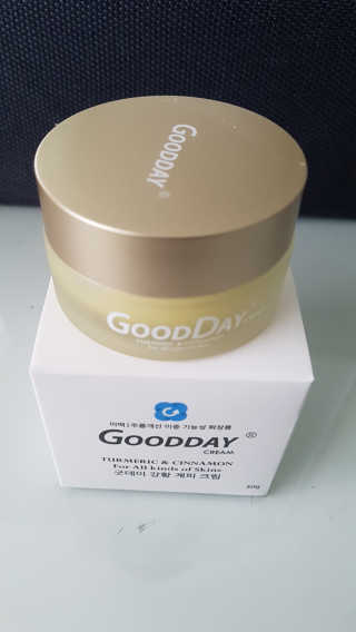GoodDay Skincare GoodDay 강황 크림 — 5점을 준 리뷰어가 2019년 5월 올린 사용 사진