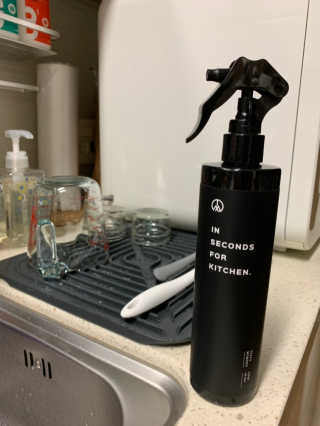 PEACE MOMENT 피스모먼트 인세컨즈포키친 320mL 천연살균소독제 — 5점을 준 리뷰어가 2018년 11월 올린 사용 사진