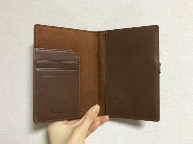 더 인소울 유심 포켓 여권 케이스 리뷰 사진