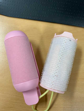 유닉스 USB 충전식 헤어롤 슈가핀 38mm — 4.5점을 준 리뷰어가 2020년 3월 올린 사용 사진