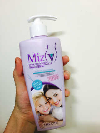 메디힐 Mizy 여성청결제 — 3점을 준 리뷰어가 2016년 10월 올린 사용 사진