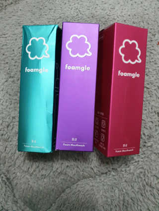 폼글 I foamgle [폼글] 거품가글 50ml 3종 - 민트, 라벤더, 라즈베리 — 5점을 준 리뷰어가 2019년 12월 올린 사용 사진