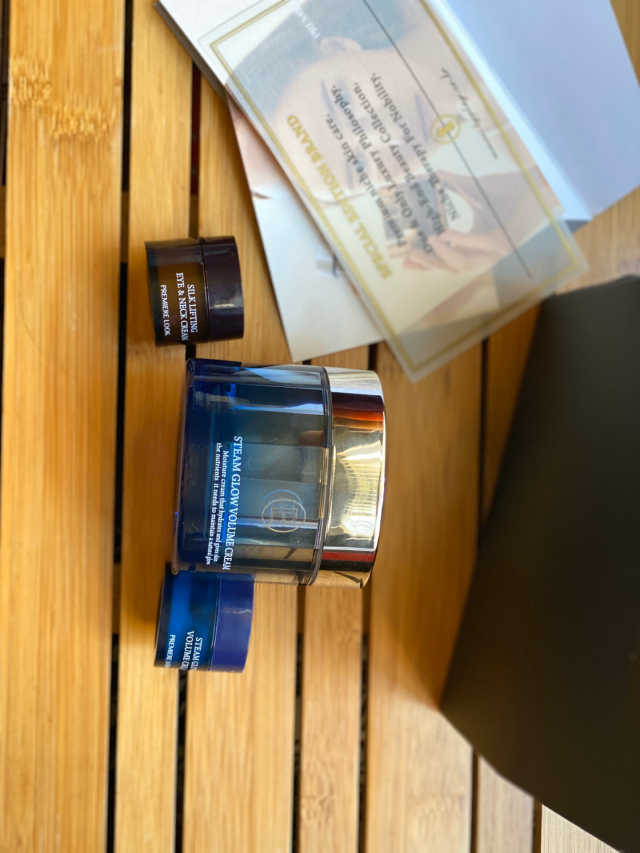 스팀 글로우 볼륨 크림 80ml 리뷰 사진