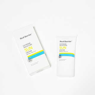 리얼베리어 익스트림 모이스처 선크림 SPF50+ PA++++ — 5점을 준 리뷰어가 2019년 4월 올린 사용 사진