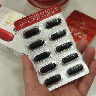 메이준뉴트리 슈퍼 크릴 오일58 1000mg x 30캡슐 — 3점을 준 리뷰어가 2020년 2월 올린 사용 사진