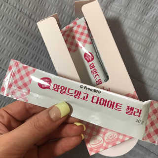 프롬바이오 다이어트엔와일드망고 젤리 — 5점을 준 리뷰어가 2019년 10월 올린 사용 사진