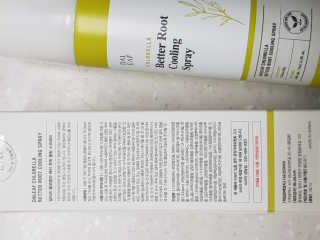 달리프 클로렐라 베러 루트 쿨링 스프레이 100ml — 5점을 준 리뷰어가 2019년 6월 올린 사용 사진