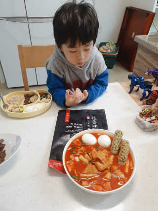 화곡미담 옛날 떡볶이 — 5점을 준 리뷰어가 2020년 2월 올린 사용 사진