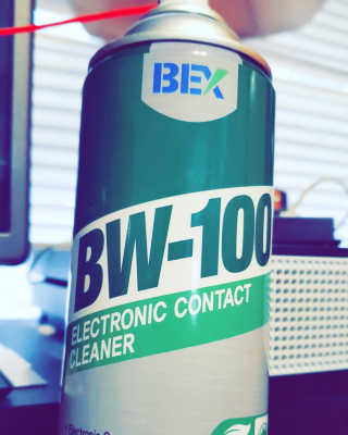 BW-100, 전자 접점 클리너 — 5점을 준 리뷰어가 2019년 10월 올린 사용 사진