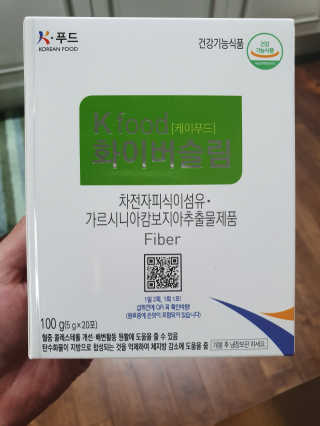 케이푸드 똥기사의 Kfood 화이버슬림 — 3점을 준 리뷰어가 2019년 10월 올린 사용 사진