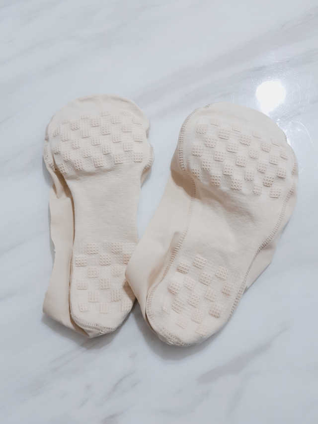 위풋 논슬립 여성 누드덧신 리뷰 사진