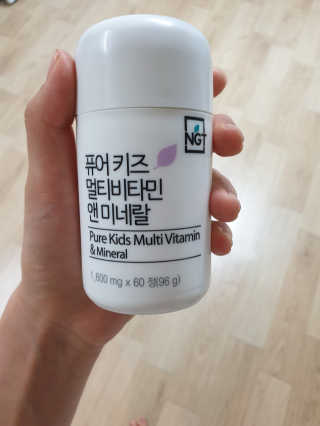 네츄럴굿띵스 퓨어 키즈 멀티비타민 앤 미네랄 30일분 — 5점을 준 리뷰어가 2018년 12월 올린 사용 사진