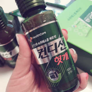 헛개컨디션 [헛캐 컨디션] NEW 컨디션 환 10포 + 컨디션 2병 — 5점을 준 리뷰어가 2019년 5월 올린 사용 사진
