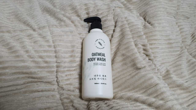 내추럴 촉촉  오트밀 바디워시 500ml 리뷰 사진