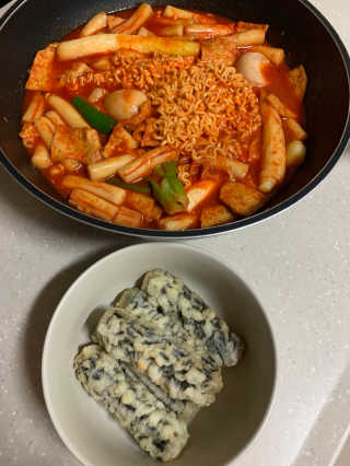 화곡미담 옛날 떡볶이 — 4점을 준 리뷰어가 2020년 1월 올린 사용 사진