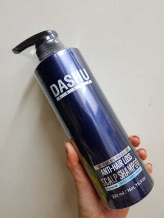 다슈코리아 다슈 데일리 한방 두피 골드 샴푸 500ml — 5점을 준 리뷰어가 2018년 1월 올린 사용 사진
