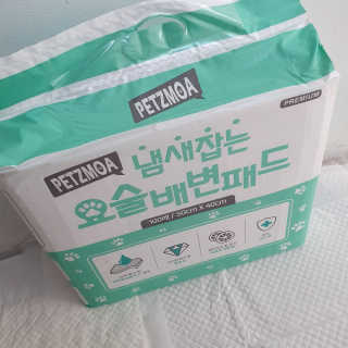 페츠모아 냄새잡는 요술배변패드 — 5점을 준 리뷰어가 2020년 3월 올린 사용 사진