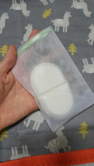 The10mg [100개 선착순] 10mg 알약비누 — 5점을 준 리뷰어가 2017년 7월 올린 사용 사진