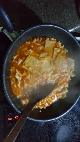 잠실맛집,홍코너떡볶이가우리집에[옛날맛,짜장맛옵션] — 5점을 준 리뷰어가 2019년 12월 올린 사용 사진