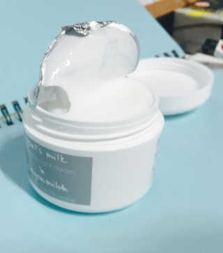 [지아자] 산양유 나이트크림 50ml — 3.5점을 준 리뷰어가 2016년 9월 올린 사용 사진