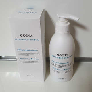 코에나샴푸 500ml — 5점을 준 리뷰어가 2019년 8월 올린 사용 사진