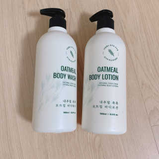 (주)에네스티 내추럴 촉촉  오트밀 바디워시 500ml — 4점을 준 리뷰어가 2019년 8월 올린 사용 사진