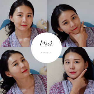 수이스킨 스위스킨-에센스 드레싱 마스크 모이스처 블루 — 5점을 준 리뷰어가 2018년 11월 올린 사용 사진