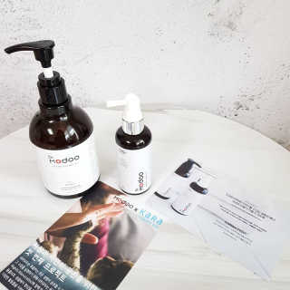 닥터모두 홈스파 스칼프 샴푸 300ml + 헤어토닉 — 5점을 준 리뷰어가 2019년 2월 올린 사용 사진