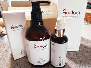 닥터모두 홈스파 스칼프 샴푸 300ml + 헤어토닉 — 5점을 준 리뷰어가 2019년 2월 올린 사용 사진