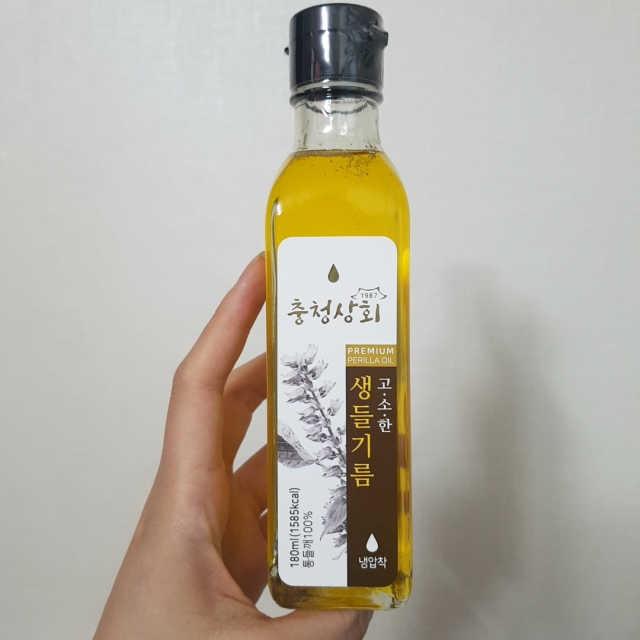 충청상회 고소한 생들기름 리뷰 사진