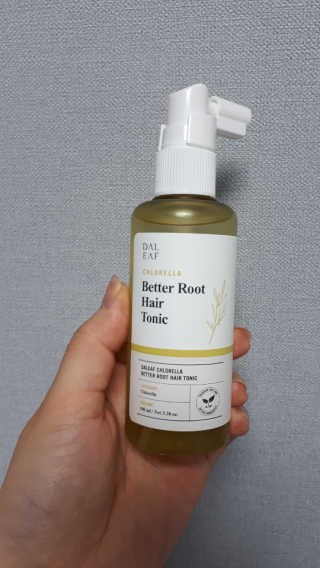 달리프 클로렐라 베러 루트 헤어토닉 100ml — 5점을 준 리뷰어가 2019년 8월 올린 사용 사진