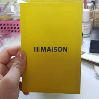 Dr.Maison 블랑화이트닝앰플마스크 — 3점을 준 리뷰어가 2018년 9월 올린 사용 사진