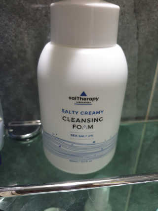 솔테라피 솔티 크리미 클렌징폼 300ml — 4점을 준 리뷰어가 2019년 5월 올린 사용 사진