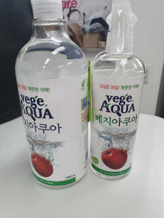 베지아쿠아 475ml + 리필 1000ml 1Set — 5점을 준 리뷰어가 2019년 7월 올린 사용 사진