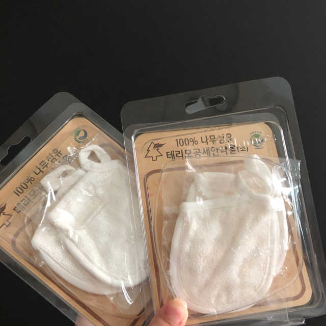 파자 각질제거 모공세안타월 리뷰 사진
