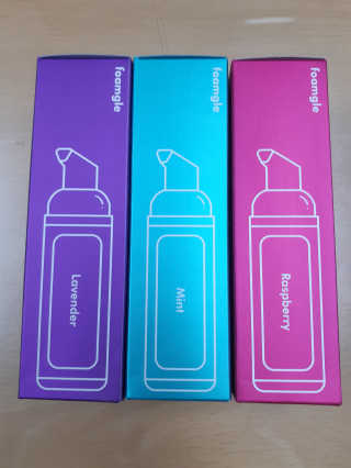 폼글 I foamgle [폼글] 거품가글 50ml 3종 - 민트, 라벤더, 라즈베리 — 3점을 준 리뷰어가 2019년 12월 올린 사용 사진