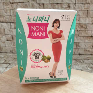 정찬우 꽐라만시 [띵보몰]건강환 습관 노니마니 스틱 1Box — 4점을 준 리뷰어가 2019년 5월 올린 사용 사진