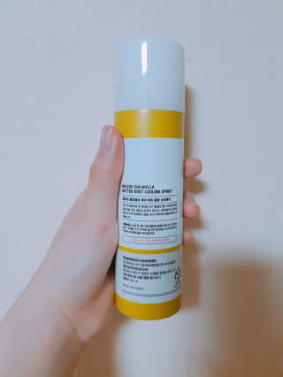 달리프 클로렐라 베러 루트 쿨링 스프레이 100ml — 5점을 준 리뷰어가 2019년 6월 올린 사용 사진