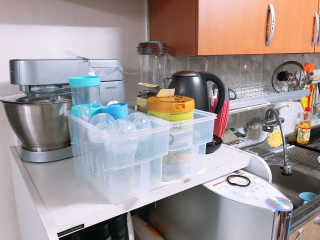 창신리빙 [손잡이 오픈 저안트레이 1호 2set] 똑똑한 정리 수납 — 4.67점을 준 리뷰어가 2018년 6월 올린 사용 사진