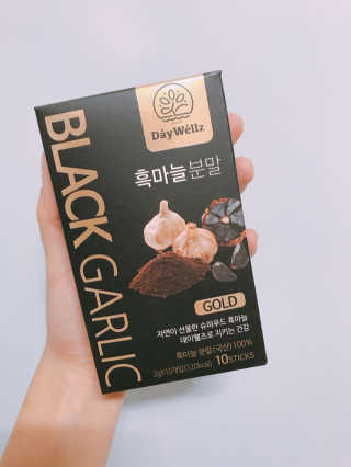 데이웰즈 흑마늘분말골드 — 5점을 준 리뷰어가 2017년 10월 올린 사용 사진