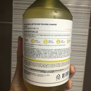 달리프 클로렐라 베러 루트 릴렉싱 샴푸 500ml — 5점을 준 리뷰어가 2019년 11월 올린 사용 사진
